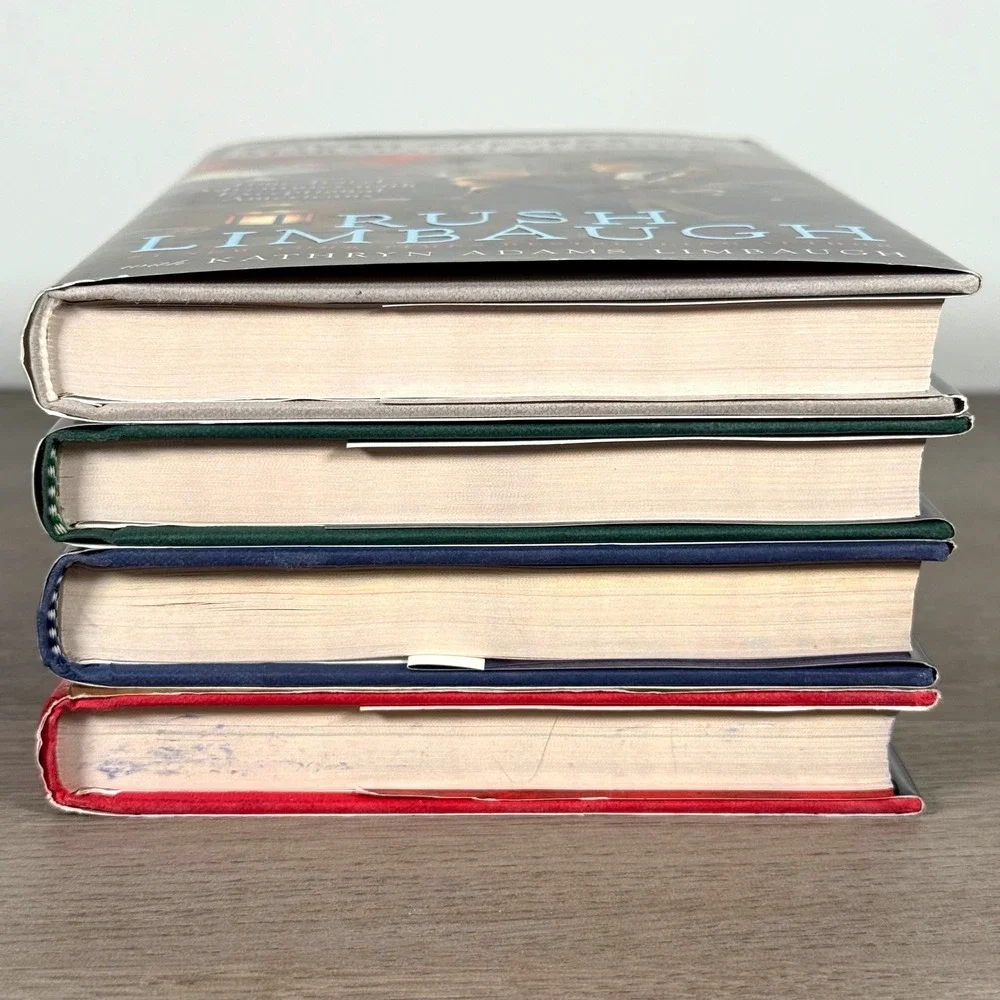 Rush Limbaugh Rush Revere Series 4 Book Hardcover Set History USA 2013-2015